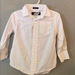 White Crewcuts Polo Button Down